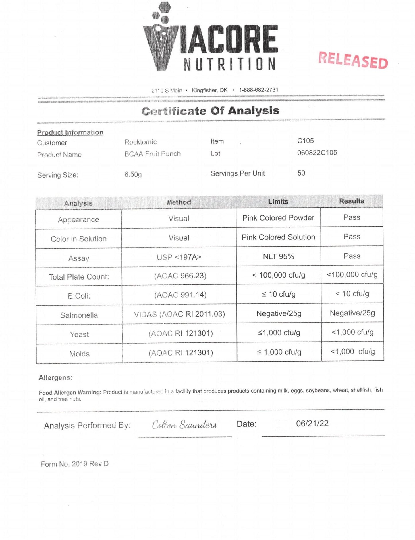 DECON Aminos (Fruit Punch)