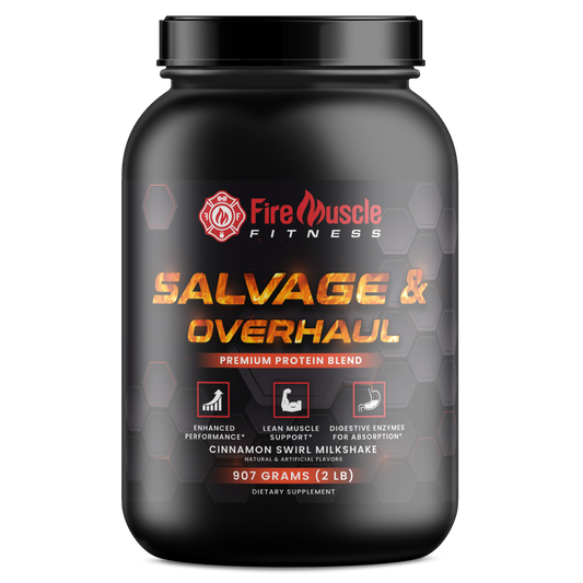 2lbs Salvage & Overhaul Whey Protein (Cinnamon Swirl)